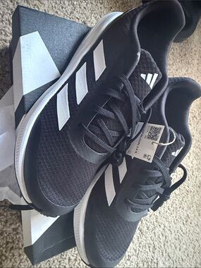 adidas Runfalcon 3.0 Black and White Women's Sneakers